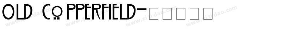 Old Copperfield字体转换